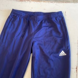 Adidas zip leg pants size small